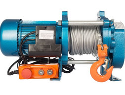 Лебедка TOR CD-750-A (KCD-EC-750 kg, 380В) с канатом 100 
м (алюминиевый корпус)