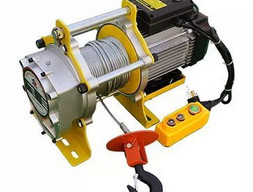 Лебедка TOR CD-300/600-A (KCD-300/600 kg, 380В) с канатом 
60 м 24 м/мин (алюминиевый корпус)